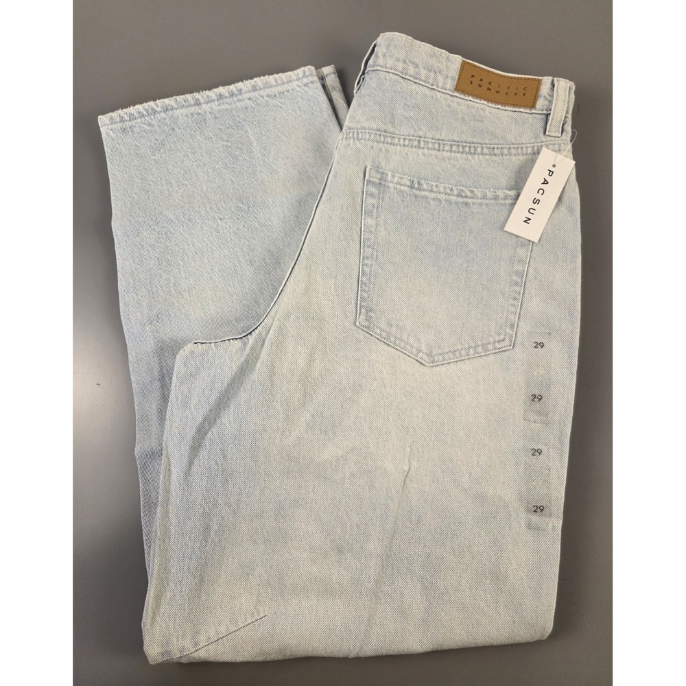 Pacsun Jessie Jean Sz 29 Barrel Style Wide Leg Light Wash